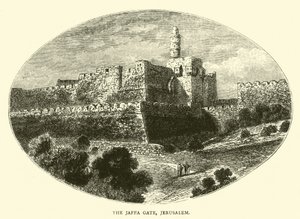 Das Jaffa-Tor, Jerusalem von English School