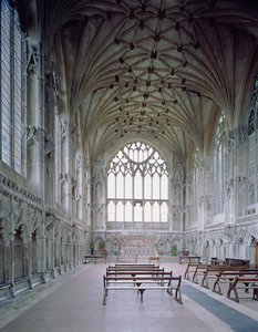 Die Lady Chapel, gebaut 1321-ca. 53 von English School