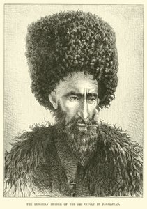 Der Lesghian-Führer des Aufstands von 1861 in Dagestan von English School