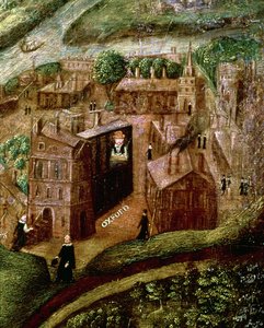 Das Leben und Sterben von Sir Henry Unton (1557-96), (Detail) von English School