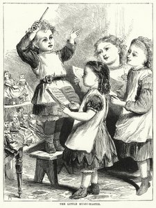 Der kleine Musikmeister (Gravur)