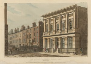 Die London Commercial Sale Rooms von English School