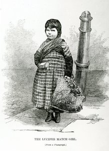 Das Zündholzmädchen, ca. 1840