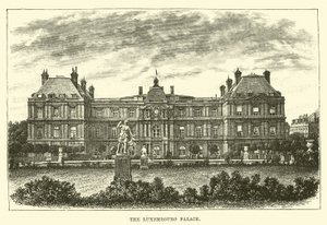 Der Palais du Luxembourg von English School