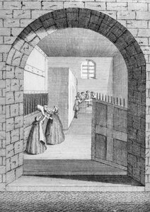 Die Art und Weise, wie John Shepherd aus dem Verurteiltenloch in Newgate entkam, 1724