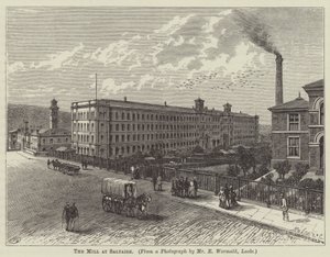 Die Mühle in Saltaire von English School