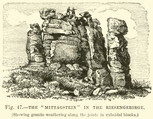Der Mittagstein im Riesengebirge von English School