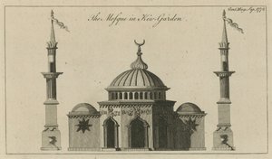 Die Moschee in den Kew Gardens, London