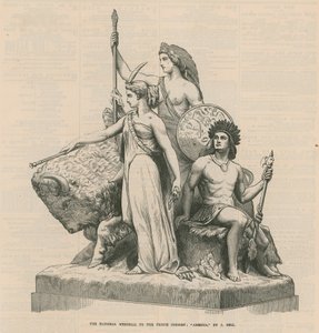 Das Nationaldenkmal für den Prinzgemahl: Amerika von English School