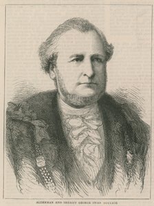 Der neue Lord Mayor und Sheriffs: Alderman und Sheriff George Swan Nottage von English School