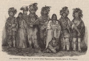 Die Ojibbeway-Indianer, jetzt in London von English School