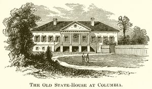 Das alte Staatshaus in Columbia von English School