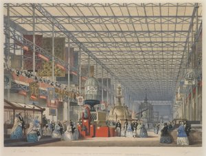 Die Eröffnung der Großen Ausstellung - Das britische Schiff, 1851 von English School