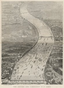 Das Oxford und Cambridge Bootsrennen