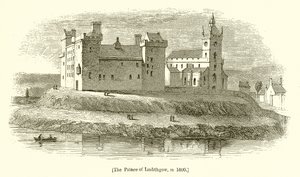 Der Palast von Linlithgow, 1600