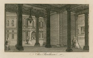 Das Pantheon, Oxford Street, London von English School