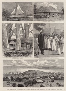 Die portugiesische Aggression in Afrika, Szenen in der Umgebung des umstrittenen Gebiets von English School