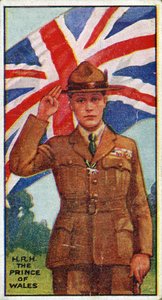 Der Prinz von Wales, 1923 von English School