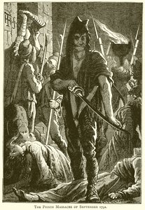 Das Gefängnismassaker von September 1792