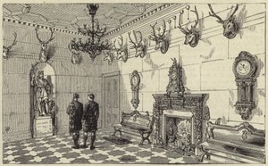 Die Königin in Balmoral von English School