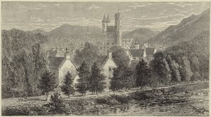Die Königin in Balmoral von English School