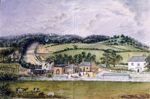 Der Bahnhof, Kent, ca. 1860