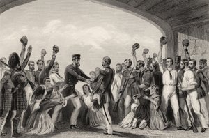 Die Befreiung von Lucknow durch General Havelock, 25. September 1857, aus 