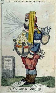 "Der republikanische Soldat", veröffentlicht von S.W. Fores von English School