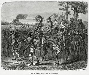 Der Bauernaufstand in England im Jahr 1381, 1882