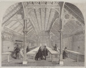 Die königliche Molkerei in Frogmore, nahe Windsor (Stich) von English School