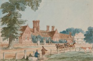 Die königlichen Stallungen, ca. 1865
