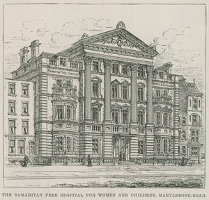 Das Samaritan Free Hospital für Frauen und Kinder, Marylebone Road von English School