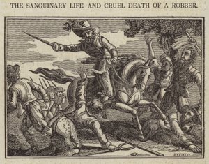 Das blutige Leben und der grausame Tod eines Räubers von English School