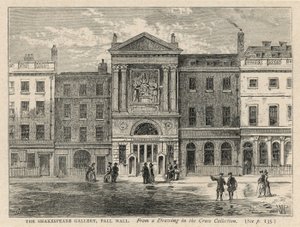 Die Shakespeare Galerie in Pall Mall