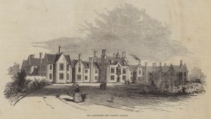 Das neue Irrenhaus von Shropshire von English School