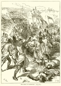 Die Belagerung von Waterford von English School