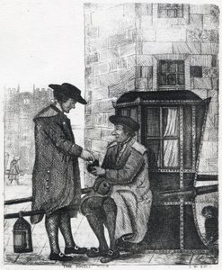 Der soziale Kneifer, Druck von William Kay, 1784-1813