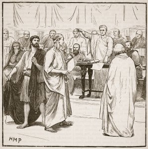 Die Sophisten aus Rom vertrieben von English School