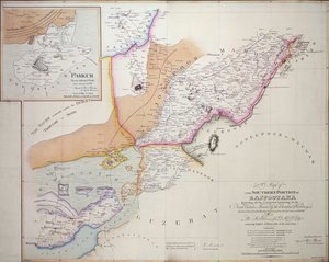 Der südliche Teil von Rajpootana, 1820