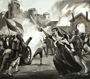 Der Sturm auf die Bastille von English School
