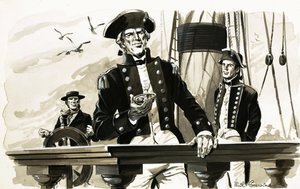 Die Geschichte der Uhr: Die Räder zum Laufen bringen (Captain Cook) von English School