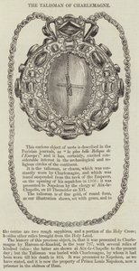 Der Talisman von Karl dem Großen (Stich) von English School