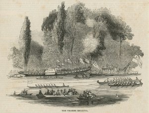Die Thames-Regatta von English School