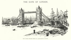 Die Tower Bridge vom St Katharine