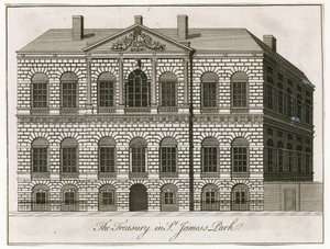 Das Finanzministerium von English School