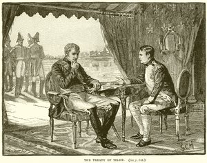 Der Vertrag von Tilsit von English School
