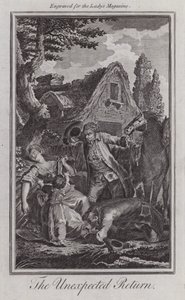 Die unerwartete Rückkehr (Gravur)