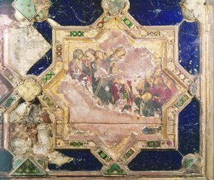 Das Westminster-Retable, ca. 1270 (Detail) von English School