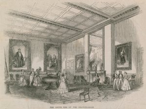 Das Whitehall-Heim von Sir Robert Peel von English School