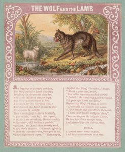 Der Wolf und das Lamm von English School